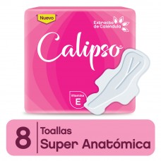 Calipso Toallitas Super Anatómica  x 8 U.